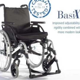 SILLA DE RUEDAS DE ALUMINIO DE 40.5 CM MOD. BASIX 2 – SU074100-008