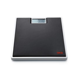 BASCULA DIGITAL DE PISO CLARA NEGRO 150 KG DIV100G SECA 803