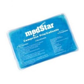 COMPRESA DE GEL MEDSTAR CON CUBIERTA DE PVC Y EVA 10 X 15 CMS