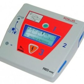 DESFIBRILADOR FRED EASY TRAZO DE ECG SEMIAUTOMATICO MANUAL SCHILLER – SHFREDEASYSM