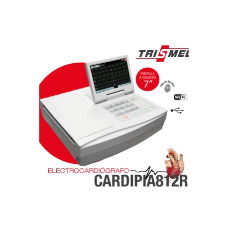 ELECTROCARDIÓGRAFO CON INTERPRETACIÓN – CARDIPIA812R
