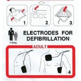 ELECTRODO ADULTO PARA DESFIBRILACION DG5000 FRED EASY SCHILLER – SH0-21-0003